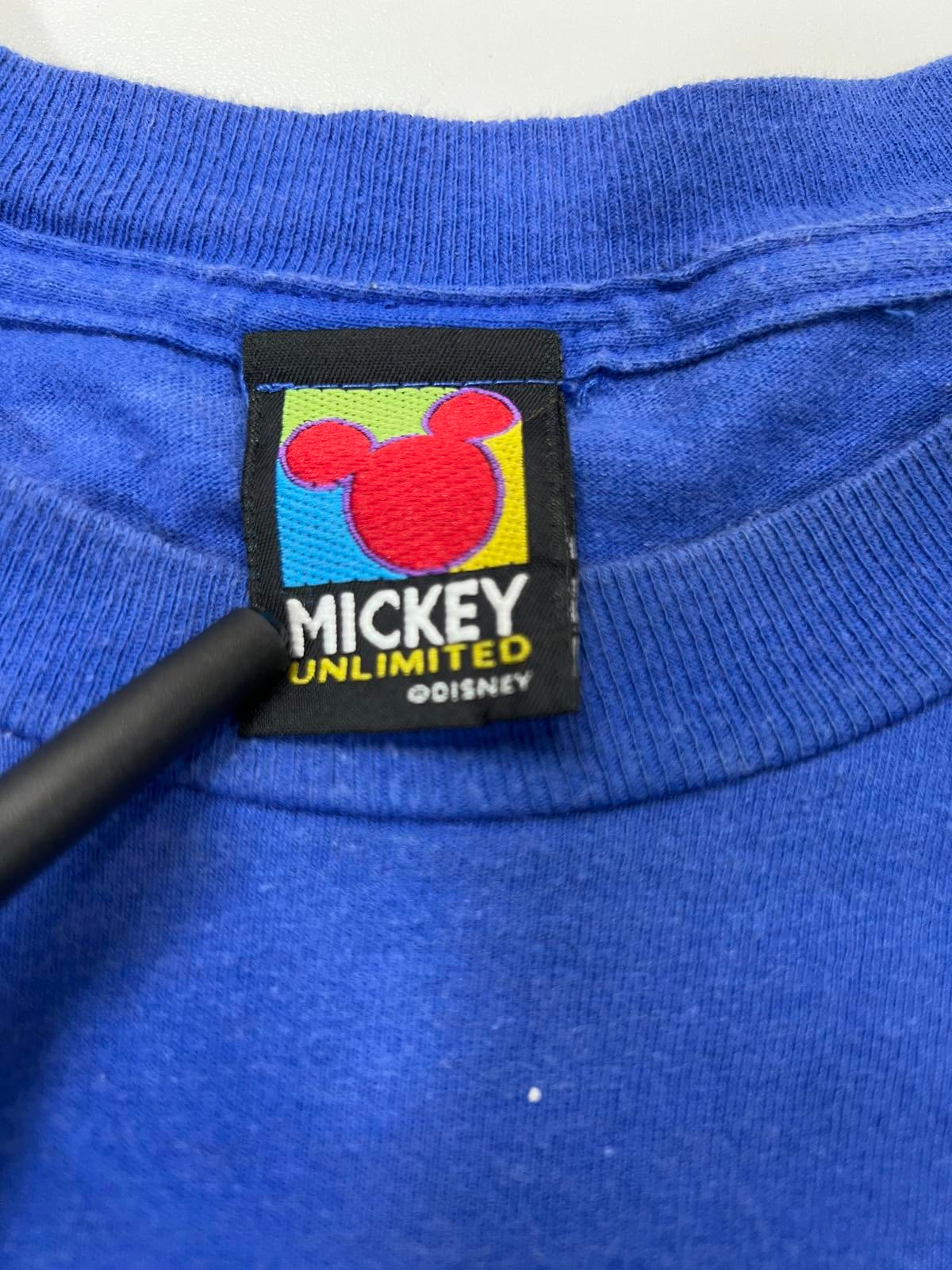 Vintage Mickey Mouse Blue T-Shirt
