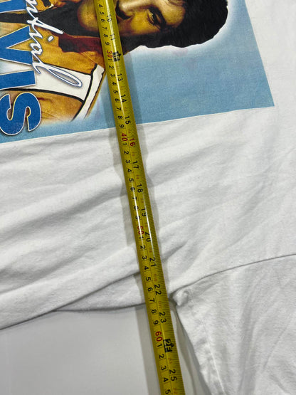 Essential Elvis Collingwood 2008 White Graphic T-Shirt