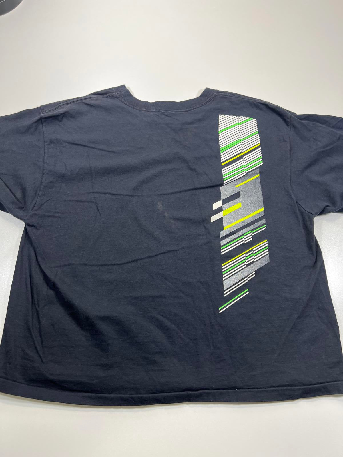 Vintage Nike grey tag Men's XL Graphic T-Shirt Black