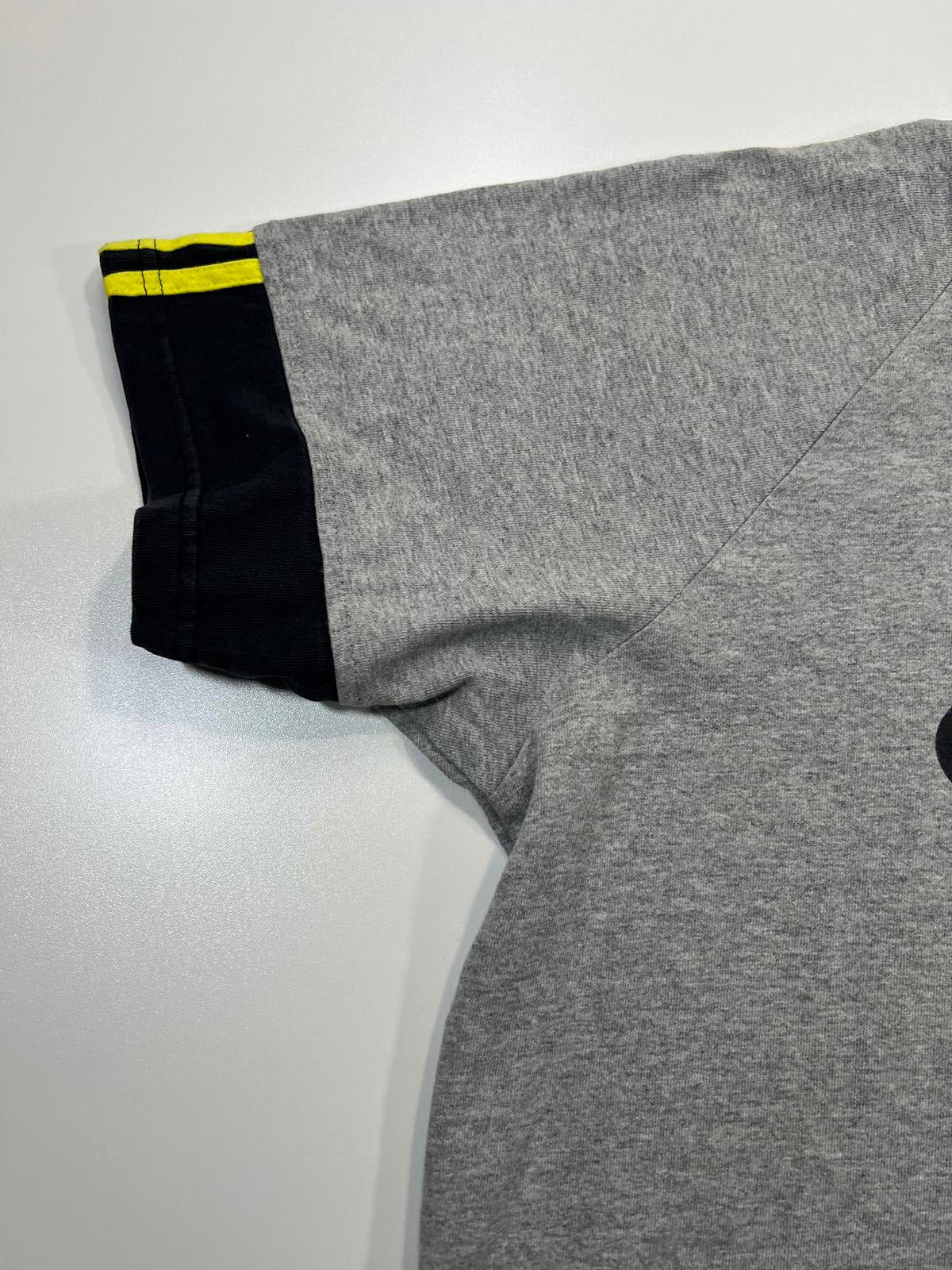 Adidas Men's Grey Short Sleeve Activewear T-Shirt