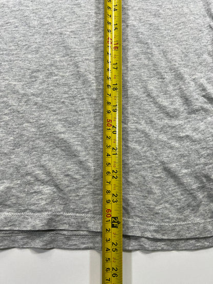 Diesel Grey Women's T-Shirt with Lipstick Embroidery