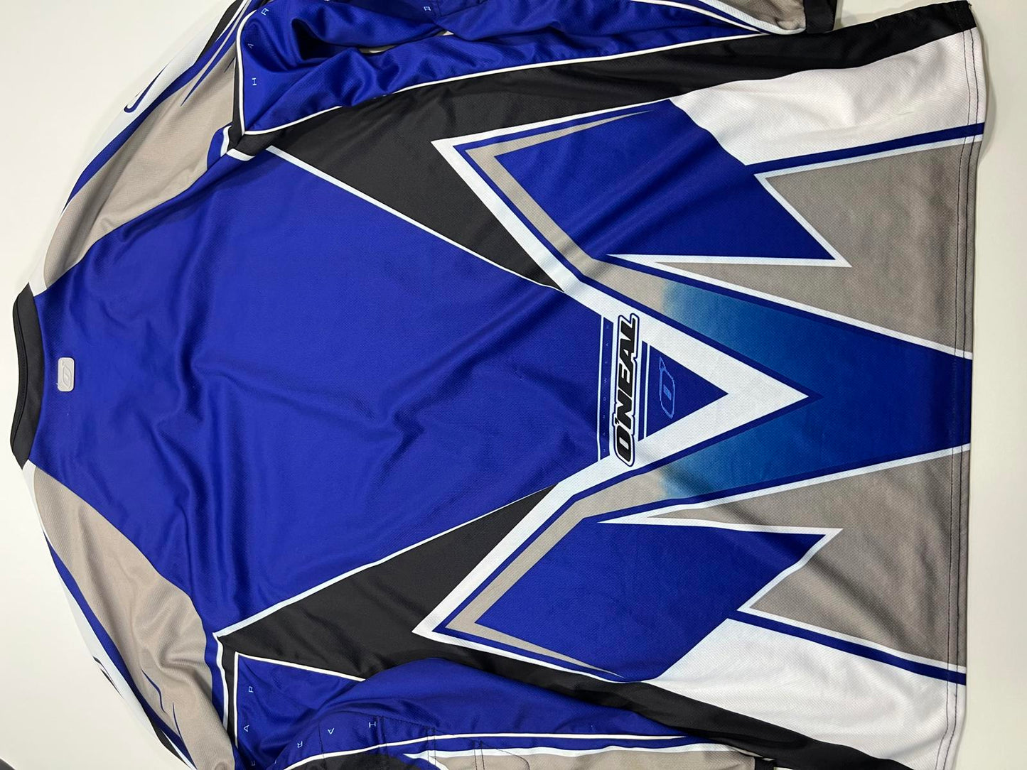 O'Neal Blue and Grey Motorcycle Racing Jersey