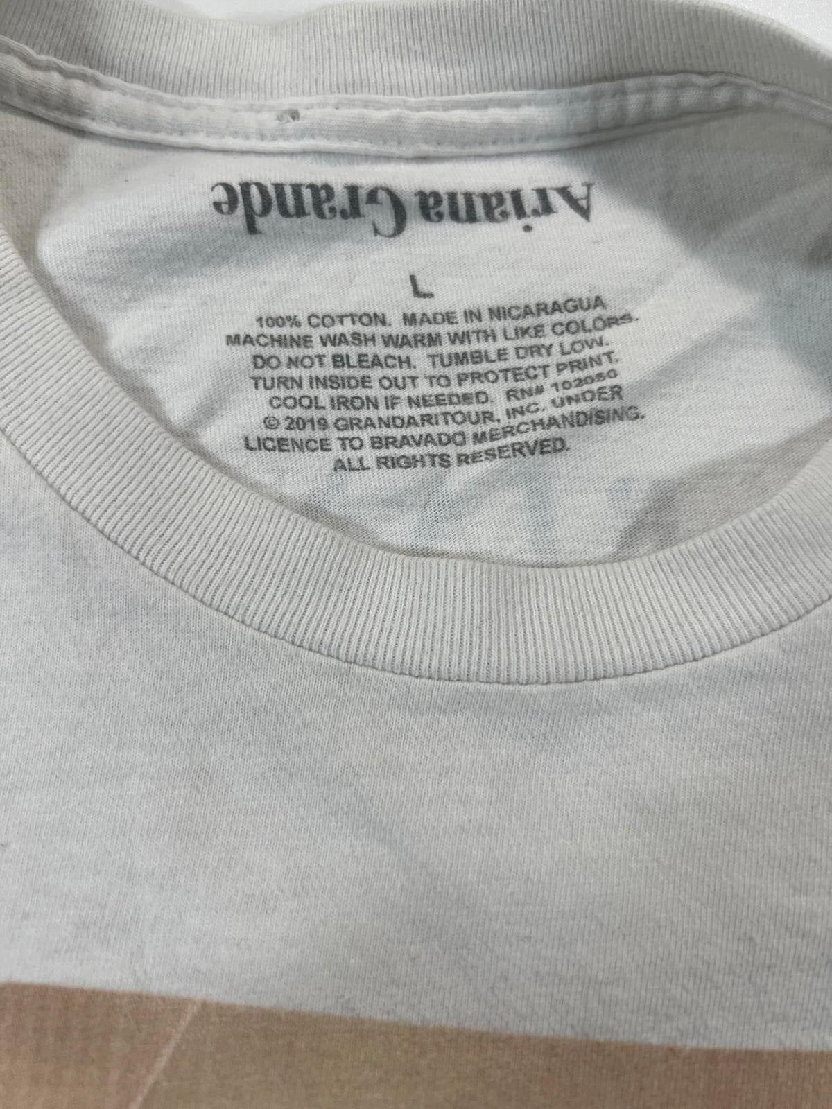 Ariana Grande Sweetener Album Cover White T-Shirt Large