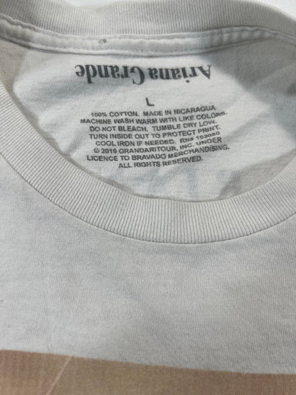 Ariana Grande Sweetener Album Cover White T-Shirt Large