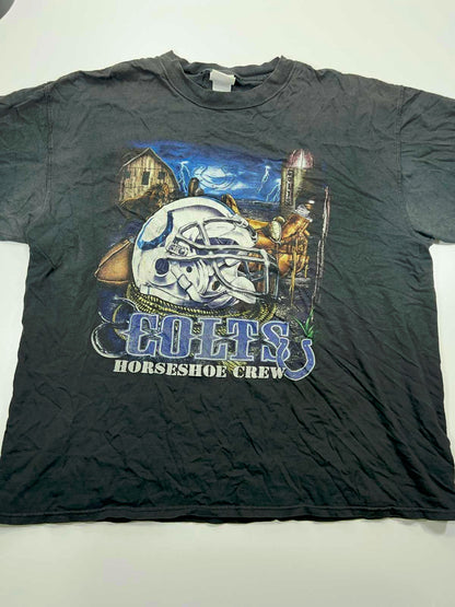Vintage Colts Horseshoe Crew NFL T-Shirt