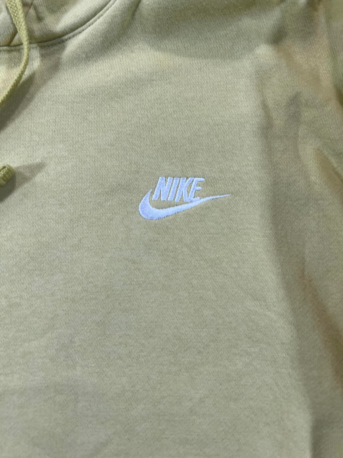 Nike Men's Medium Yellow Hoodie Sweatshirt