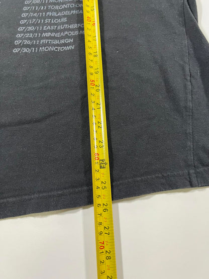 U2 360 Tour Black Graphic T-Shirt Size Large