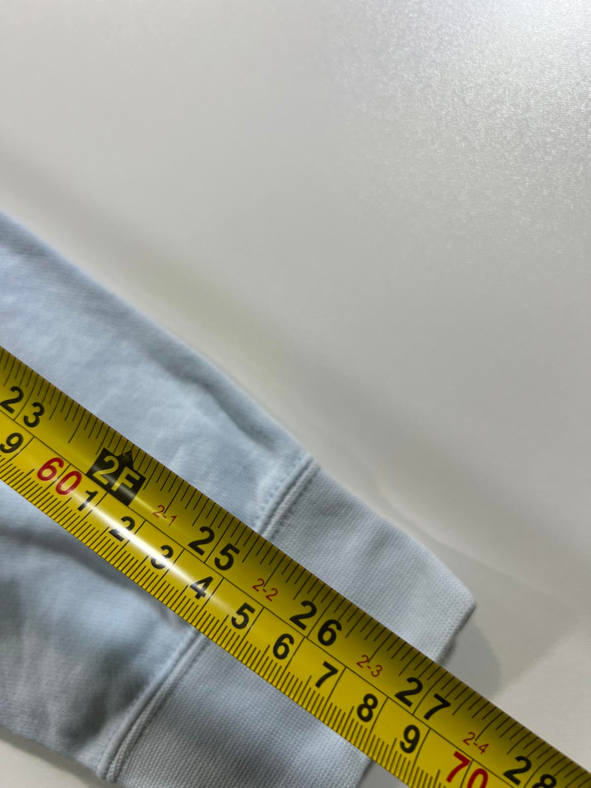 Nike Light Blue Cropped Hoodie Sweatshirt Large Womens