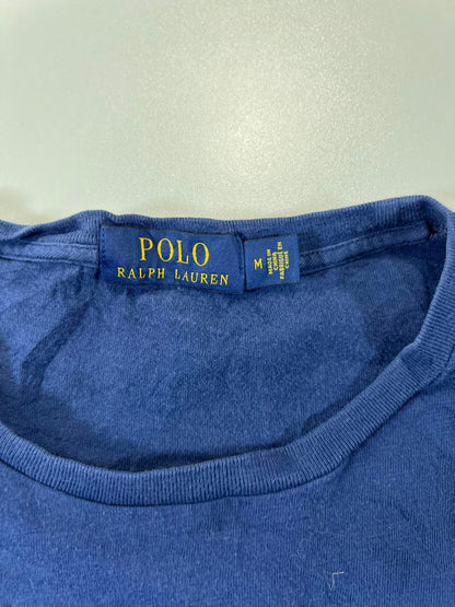 Polo Ralph Lauren Gradient Blue to White T-Shirt with Pocket
