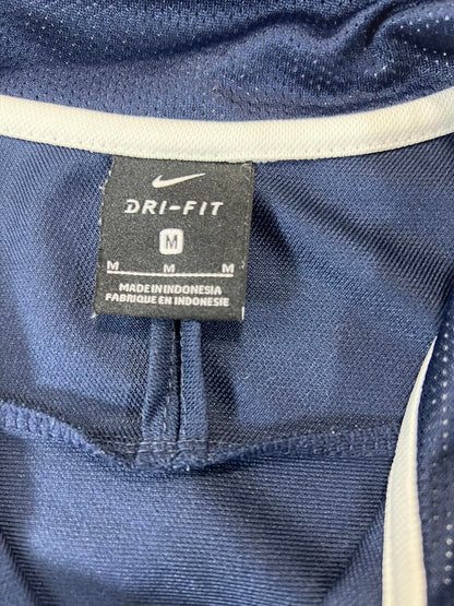 Nike Dri-FIT Navy Blue Full-Zip Athletic Jacket