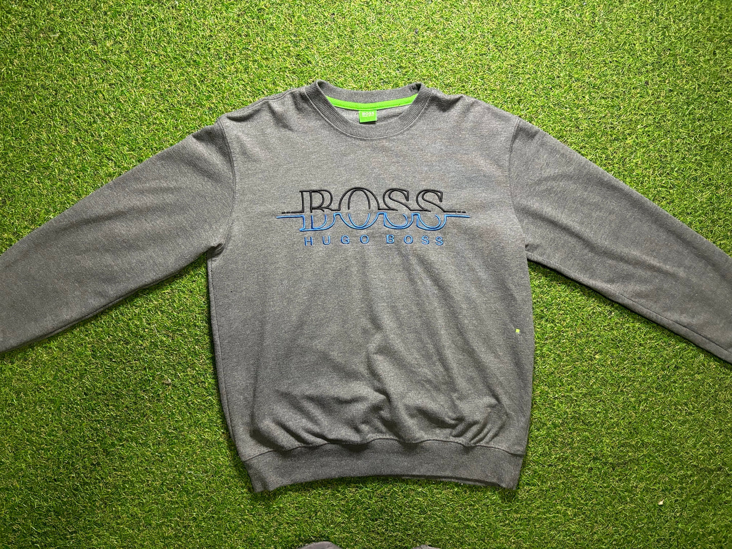 Grey Hugo Boss crewneck