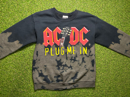ACDC acid wash sweater