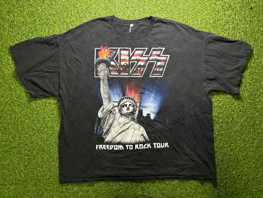 Kiss Freedom to Rock New York T shirt