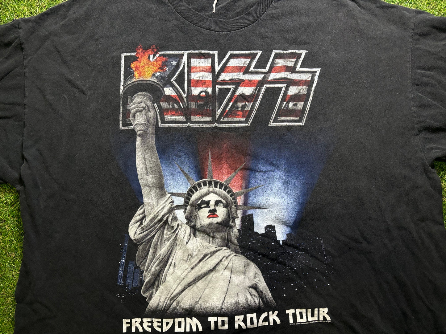 Kiss Freedom to Rock New York T shirt