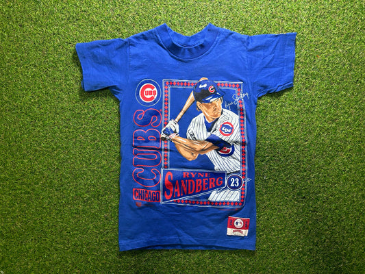 Vintage Nutmeg Chicago Cubs Sandberg T shirt