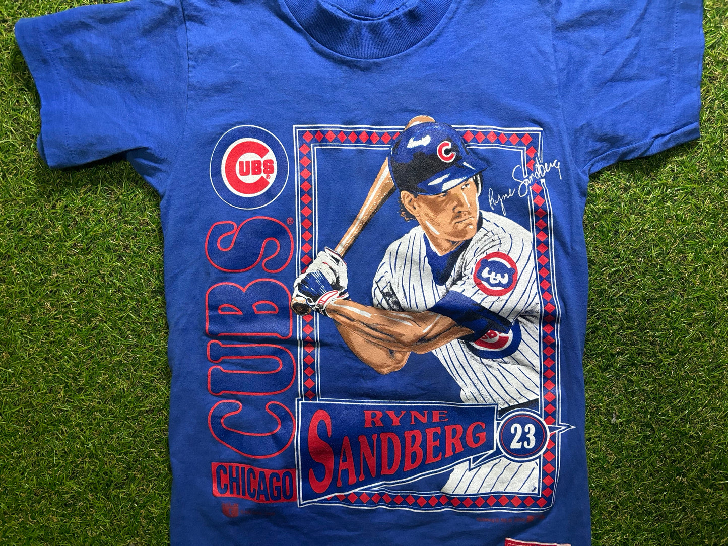 Vintage Nutmeg Chicago Cubs Sandberg T shirt