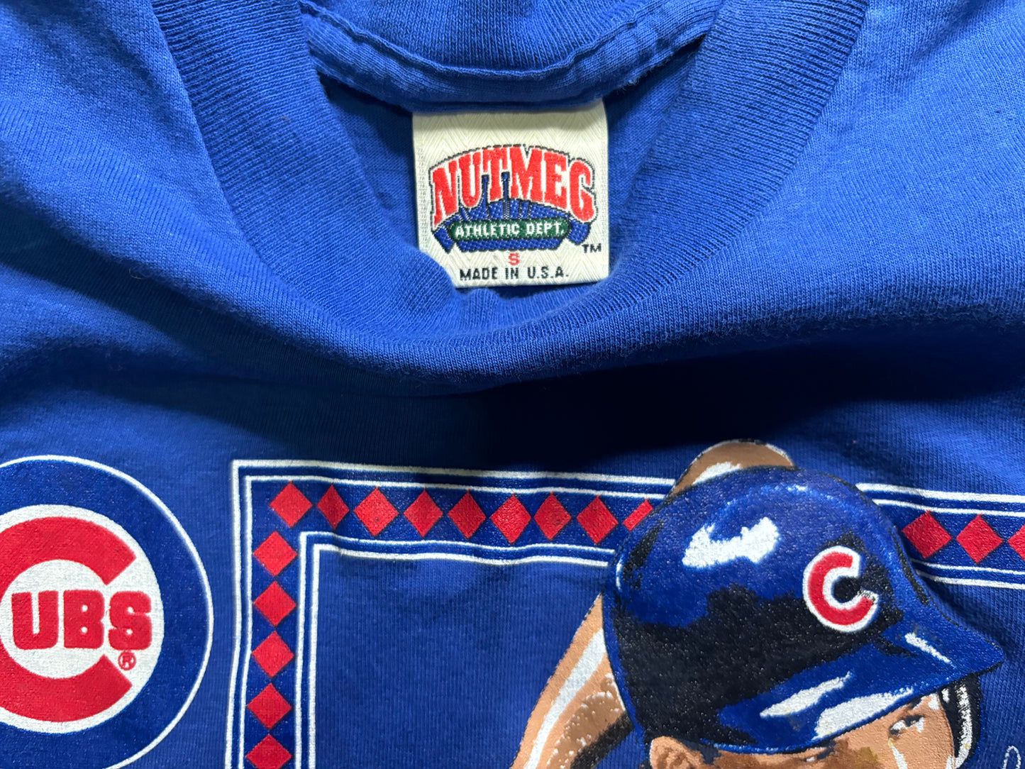 Vintage Nutmeg Chicago Cubs Sandberg T shirt