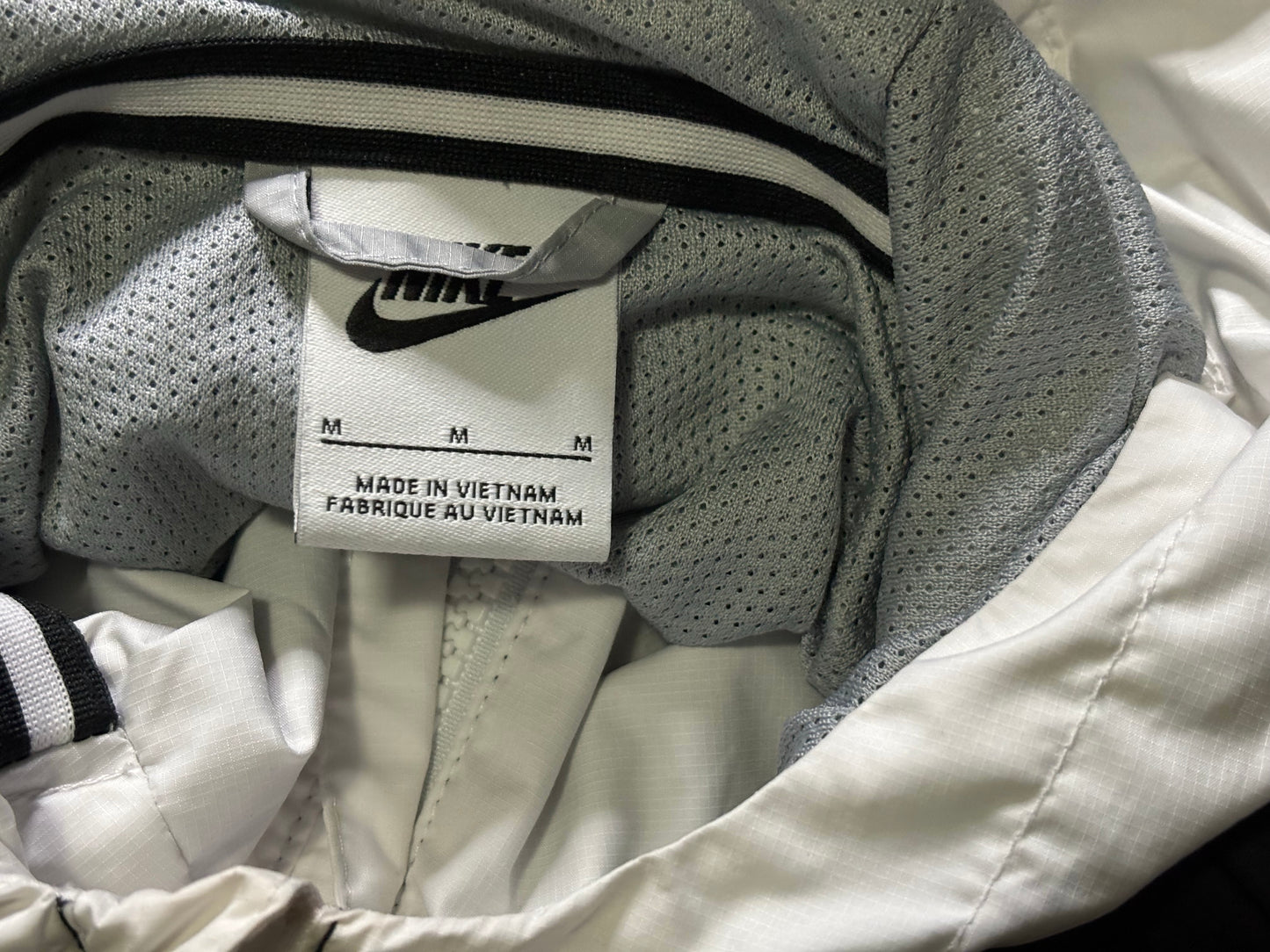 Nike Black and white light jacket