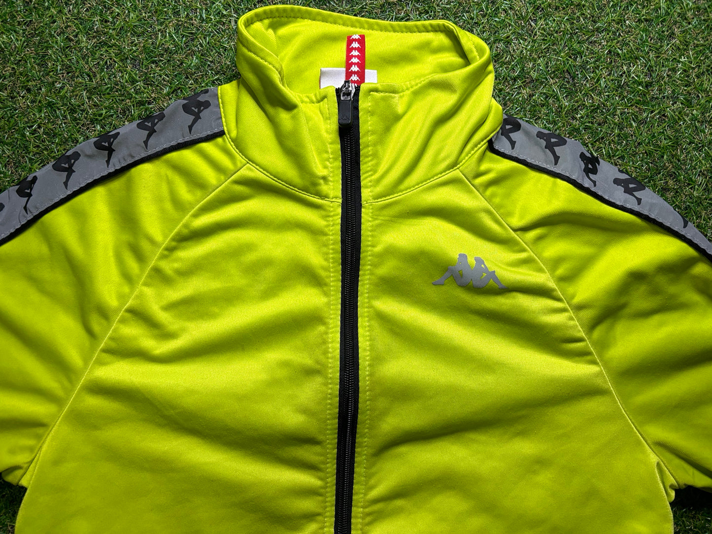 Neon Kappa track light jacket