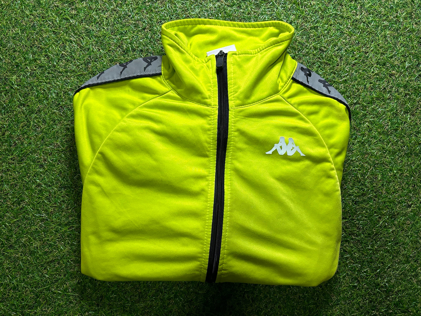 Neon Kappa track light jacket