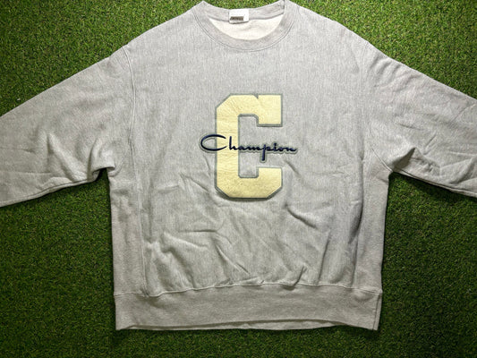 Grey Champion Crest crewneck